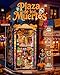CUTEBEE Book Nook Kit Mexican Fiesta DIY Miniature Dollhouse Vibrant LED Bookshelf Decor Alley Model for Adults Teens Gifts for Family and FriendsPlaza de Los Muertos - Image 4