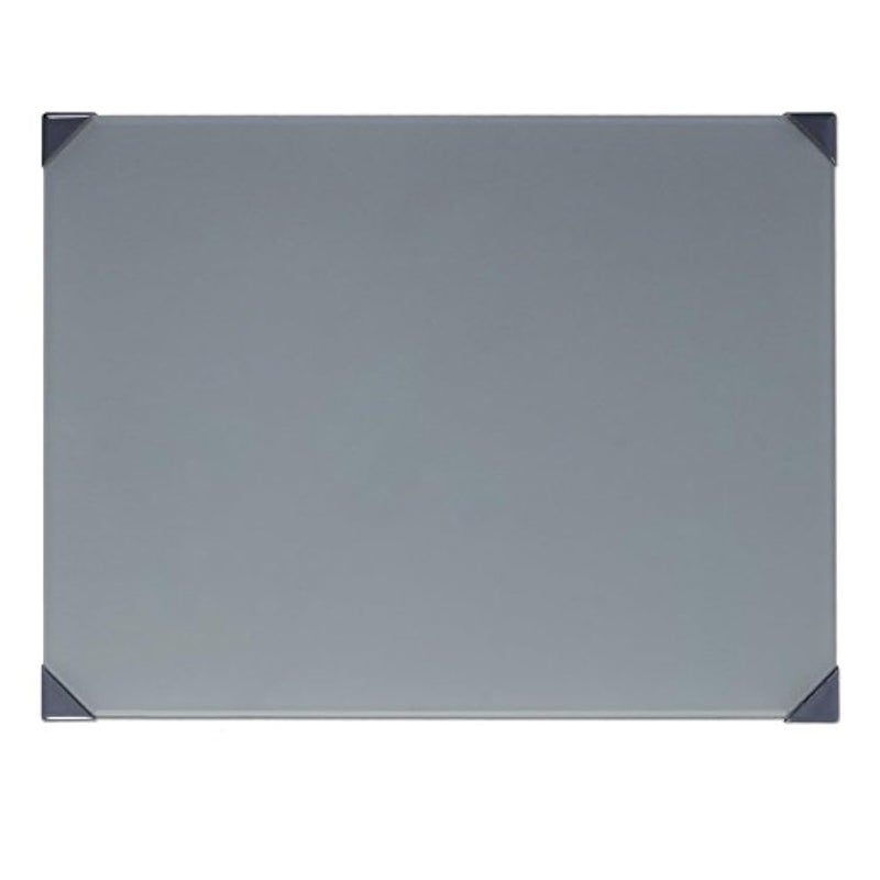 New wave New Wave POSH Glass Artist Palette  Neutral Grey 9 x 12 inches  Tempered Glass Palette for Oil Painting with Corner Guards  Use with Oil Acrylic Gouache Watercolor and Ink  Made in USA