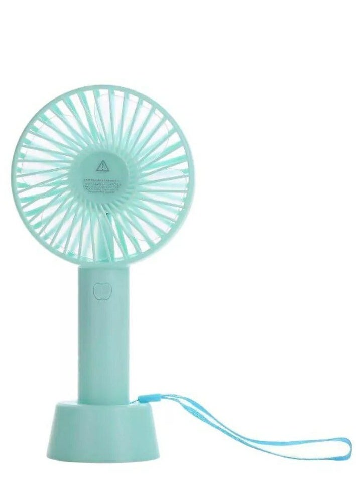 Generic Portable Mini Rechargeable Handheld Fan Suitable for Gift, Home, Travel, Indoor, Outdoor, Safe for Kids IR  - Image 1