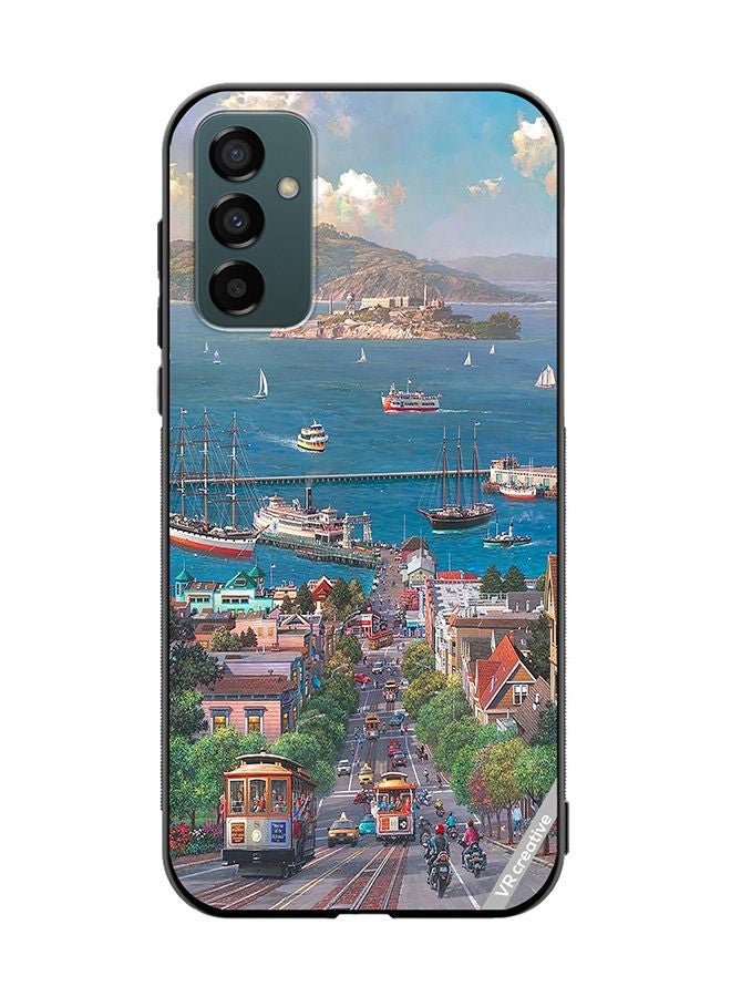 VR CREATIVE Protective Case Cover For Samsung Galaxy F23 Park West Gallery Design Multicolour - Image 1