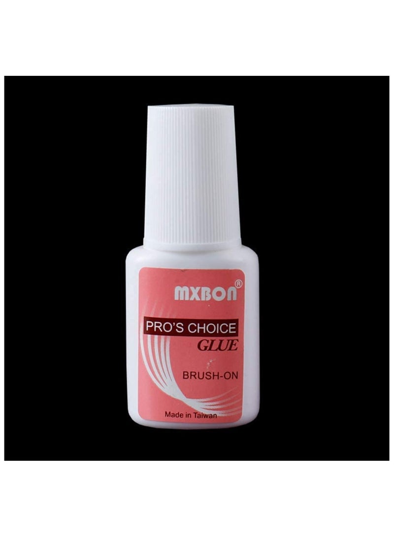 MXBON Nail Glue press on nail glue with brush for nail tips Strong Adhesive for Acrylic Nails Brush on nail tips - Image 2