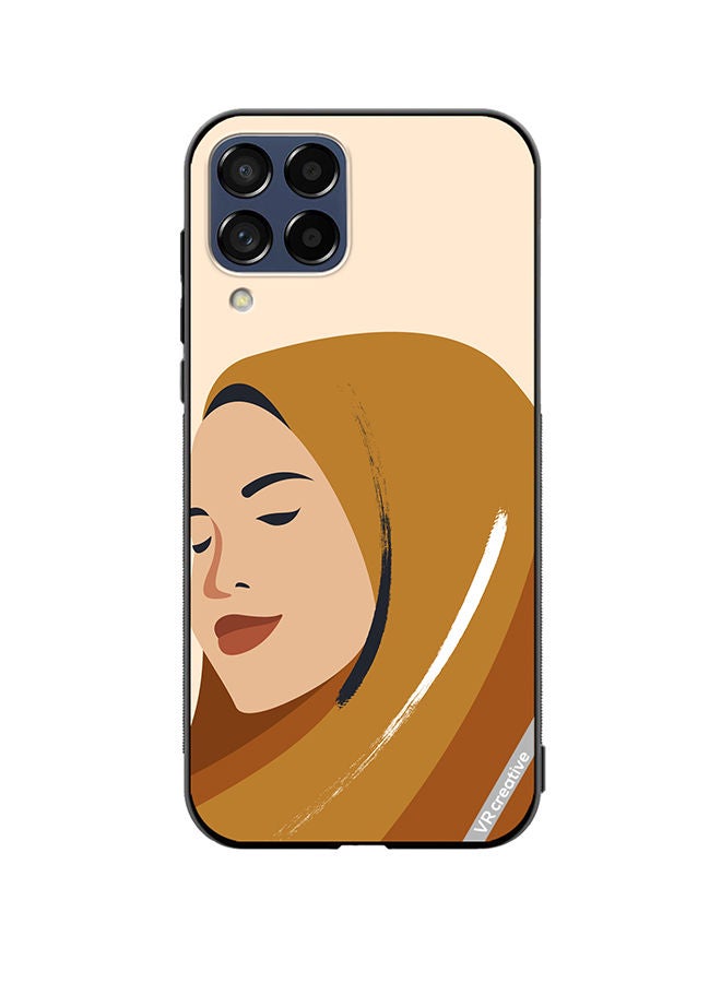 VR CREATIVE Protective Case Cover For Samsung Galaxy M53 Cartoon Woman Shape Design Multicolour - Image 1