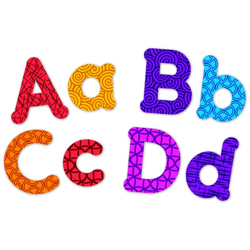 Learning Resources Colorful Magnetic Uppercase and Lowercase Letters, Whiteboard Accessories, 82 piece set, Ages 3+ - Image 3