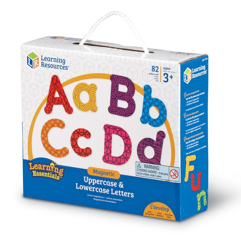 Learning Resources Colorful Magnetic Uppercase and Lowercase Letters, Whiteboard Accessories, 82 piece set, Ages 3+ - Image 5