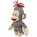 Plushland Original Curioso Brown Sock Monkey Hand Knitted Stuffed Animal Toy Giftfor Kids Babies Teens Girls and Boys Baby Doll Present Puppet 6 Inches - Image 4