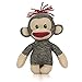 Plushland Original Curioso Brown Sock Monkey Hand Knitted Stuffed Animal Toy Giftfor Kids Babies Teens Girls and Boys Baby Doll Present Puppet 6 Inches - Image 2