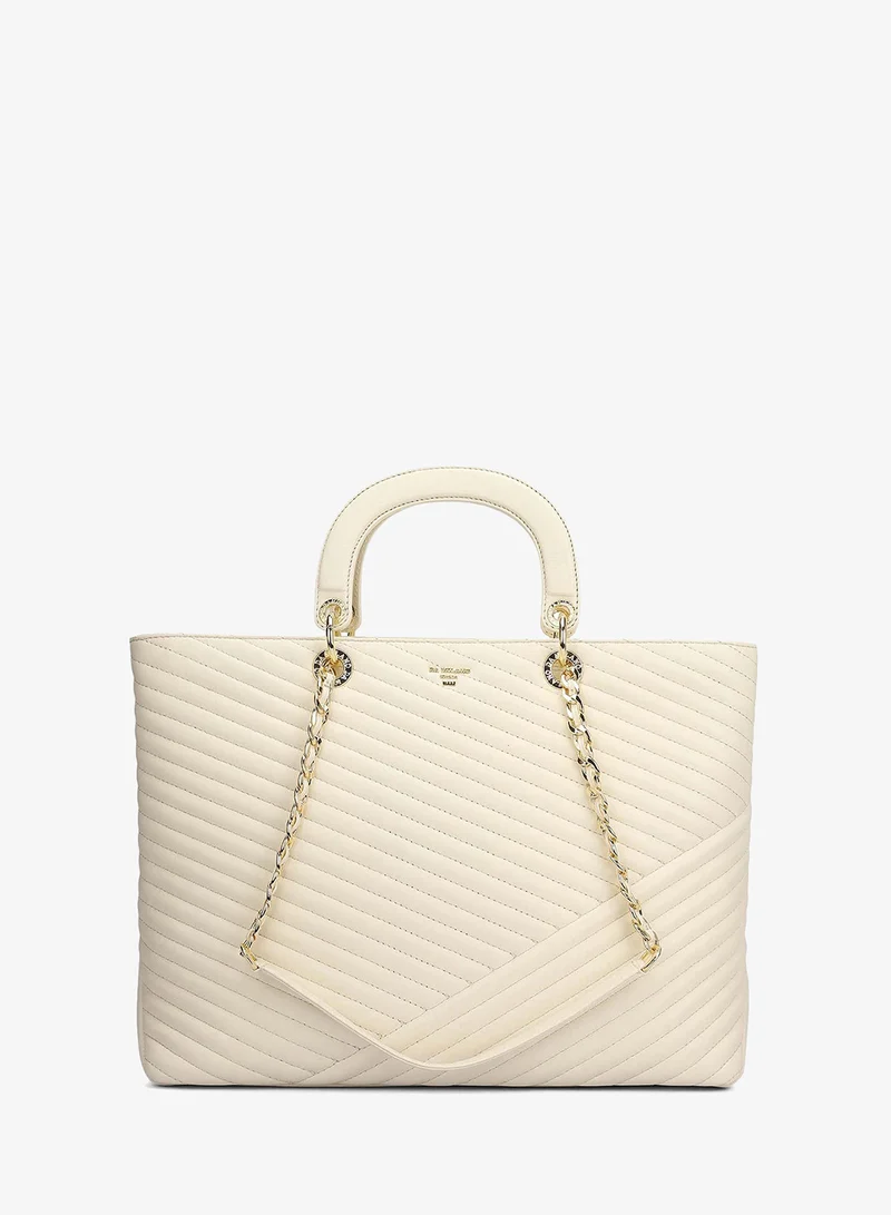 Chevron Shopper Bag (L)