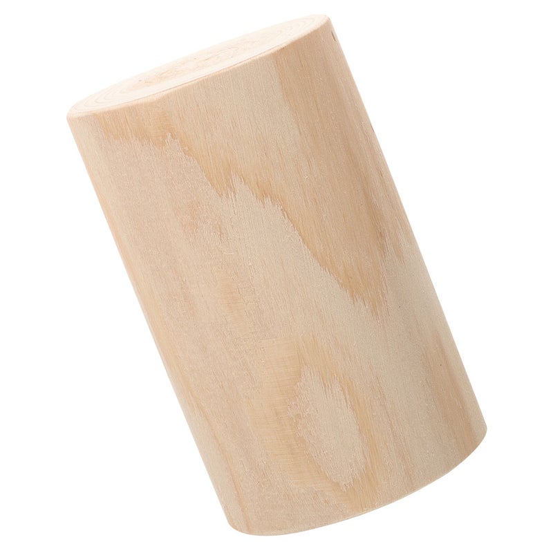 2pcs Stump Candlelight Stand Candlestick Holder Wood Pile Candle Holder Photo Prop - Image 2