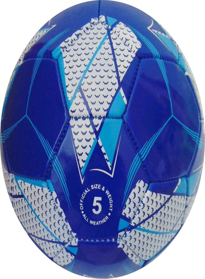 Wasan Knight Football Size 5 (Blue) Professional Match Ball for Indoor & Outdoor Games & Training | Ideal for Kids & Adults | Ideal for Football Athletes - Image 4