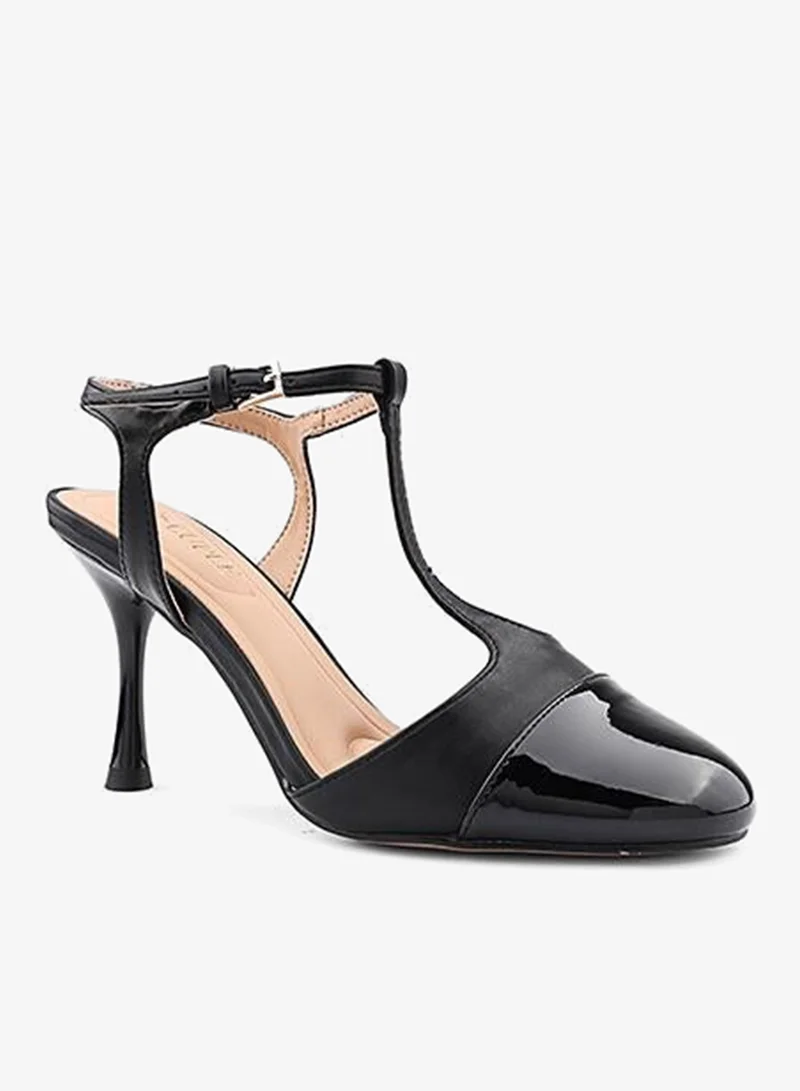 Cuple Women Block Heel Slingback Shoes