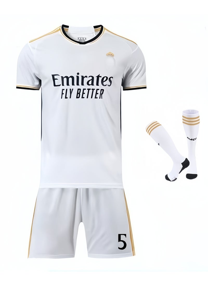 SKT Shiketro New Football Number 5 Jersey 3-piece Set  - Image 1