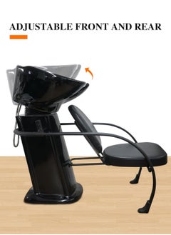 Meishida Shampoo Chair Hair Wash Chair with Backwash Station Salon Chair with Ceramic Bowl, Free Installation  - Image 2