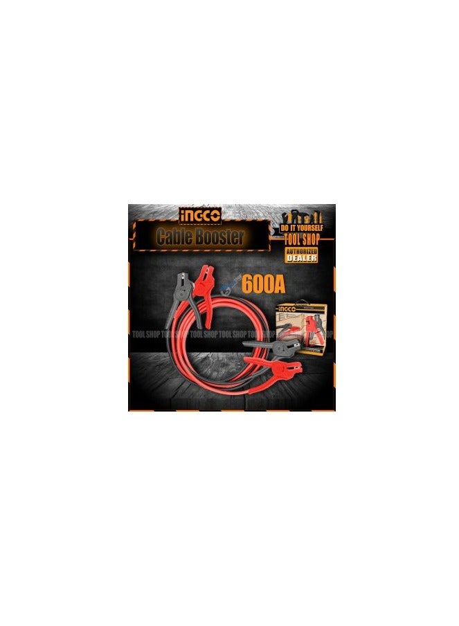 Ingco HBTCP6008L Booster Cable 3M Can Be 600A with Network Suitable for Cars and Small Size Vehicles with Compact Design - Image 4