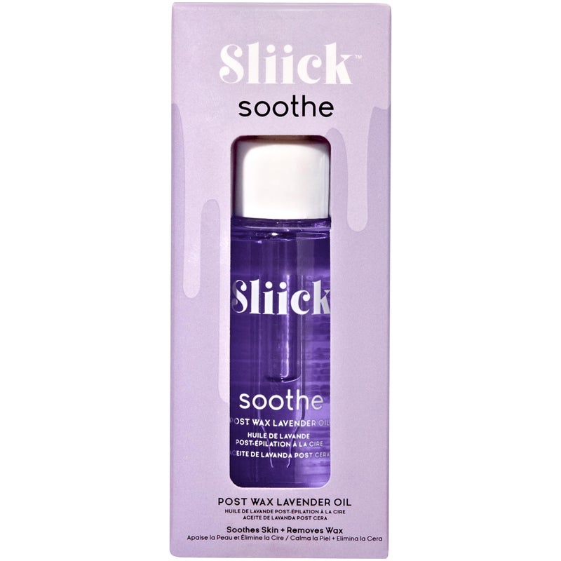 Sliick Soothe Post Wax Oil with Lavender - Soothing After Waxing Oil Treatment, After Wax Care for Bikini Area & Body, 1 oz - Image 1