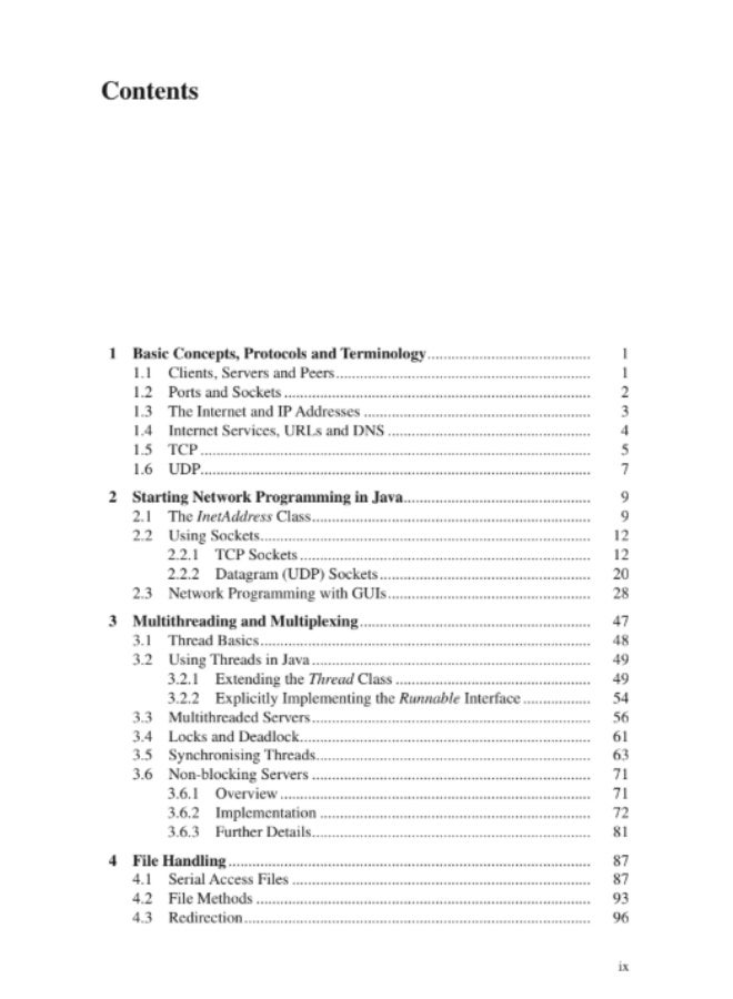 An Introduction to Network Programming with Java by Jan Graba is a comprehensive and updated guide that teaches readers how to develop network-based applications using Java 7. - Image 4