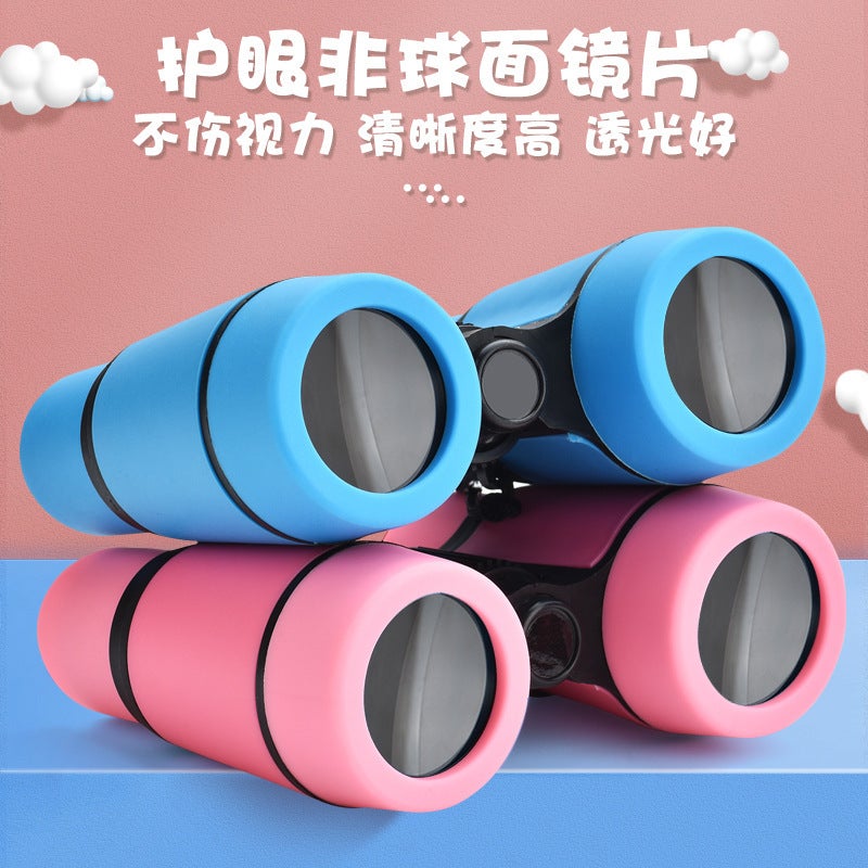 4X30 Kidsren'S Telescope Colorful Rubber Handle Anti-Slip Toy Binoculars Supply - Image 3