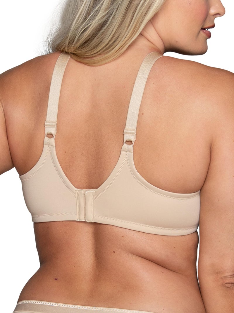 Vanity Fair womens Full Figure Beauty Back Smoothing Bra, Underwire - Beige, 40B US - Image 3