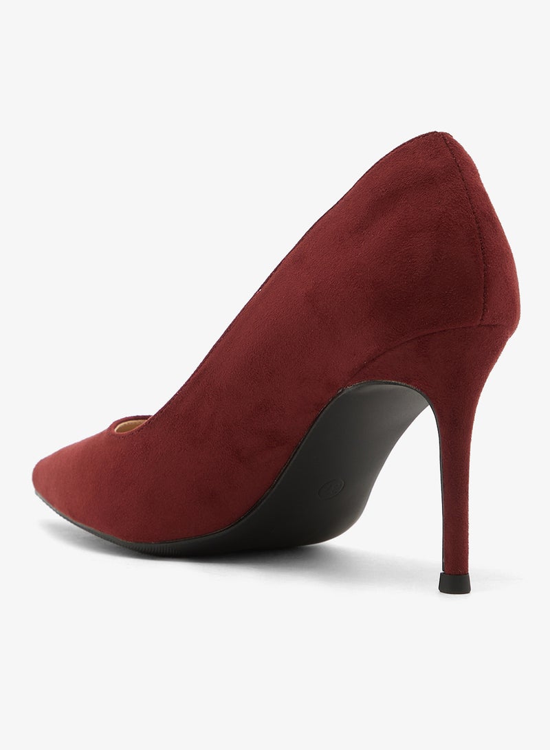 ELLA Classic High Heel Suede Stiletto Pumps - Image 3