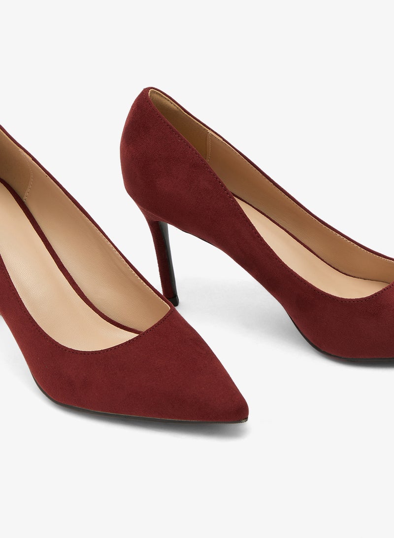 ELLA Classic High Heel Suede Stiletto Pumps - Image 4