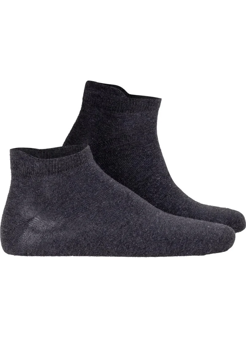 Oil Company Anthracite Bamboo Booties Socks Unisex