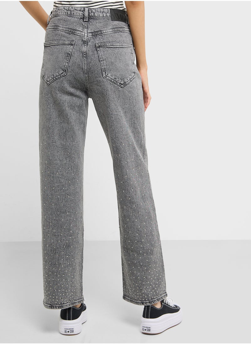 VERO MODA - High Waist Jeans - Image 1