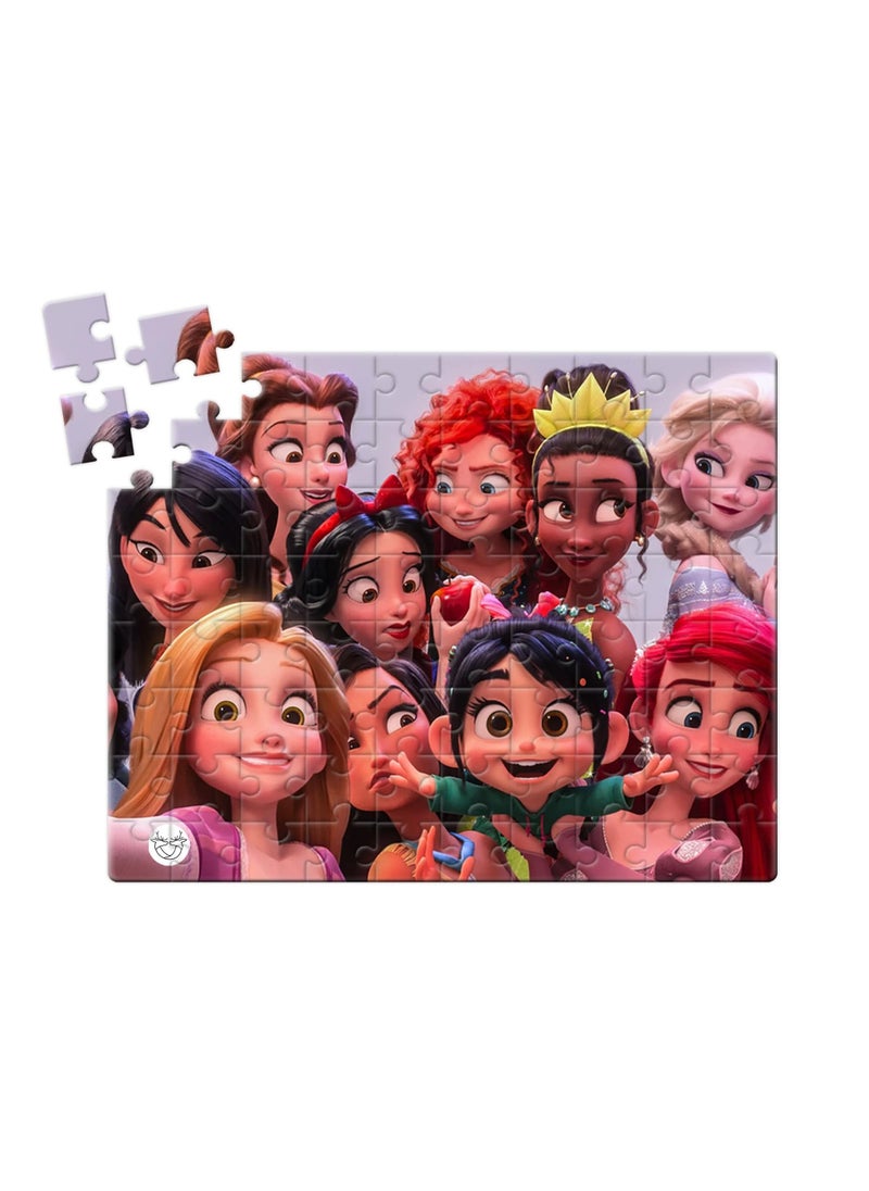 Reeman Design Puzzle printed with Disney Princesses design 