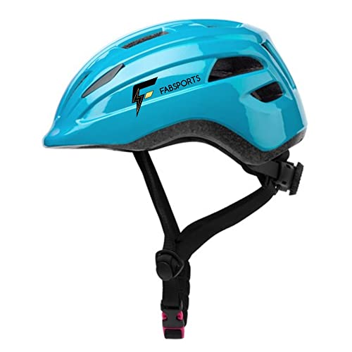 FABSPORTS Solid Safety Helmet for Kids (5-12 Years), Light Weight Bicycle/Bike Helmet, Adjustable Size, Superior Ventilation for Cycling/Skating/Skate Boarding (Dark Blue) - Image 3
