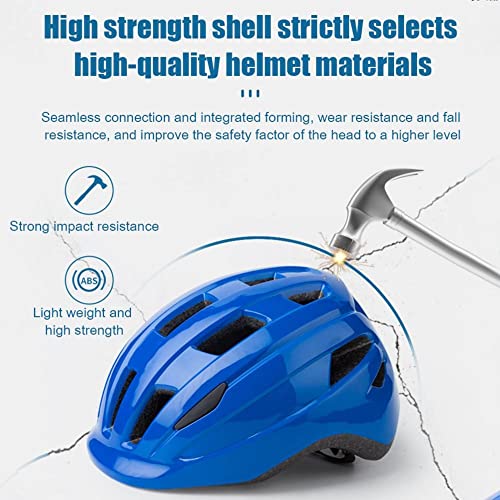 FABSPORTS Solid Safety Helmet for Kids (5-12 Years), Light Weight Bicycle/Bike Helmet, Adjustable Size, Superior Ventilation for Cycling/Skating/Skate Boarding (Dark Blue) - Image 4