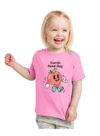 Trendy Kids Girls T-Shirt for Earth Hour Day - Round Neck Short Sleeve - Go Green with Earth Hour Day Girls Eco-Friendly T-Shirt - Save the Planet - pzsku/Z7954DBCD3A09E665371BZ/45/_/1711216796/83ac0368-58d7-4fe4-b5a6-af1906bb67c0