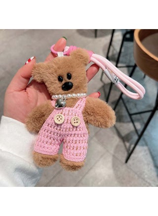 1 x 5 pcs Cute Plush Mr. Bean Teddy Keychain Pink can creak Little Bear - pzsku/Z7954FFC02BD4FDAD13B8Z/45/1746216898/2980d625-9256-4356-a31c-b9323a8bd879