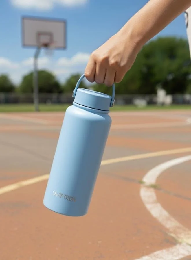Casa Quesera  SNAPTRON® Wide mouth 1000ml Insulated Sports Water Bottle – Large Capacity, Portable, Leakproof with Anti-Slip Bottom  | Best Price UAE