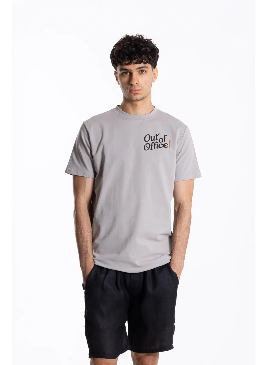 شايبس SLOGAN PRINTED SLIM T-SHIRT