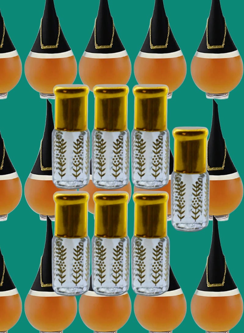 7 Pieces Pandora Essential Oil For Women Original Clear 3 Ml