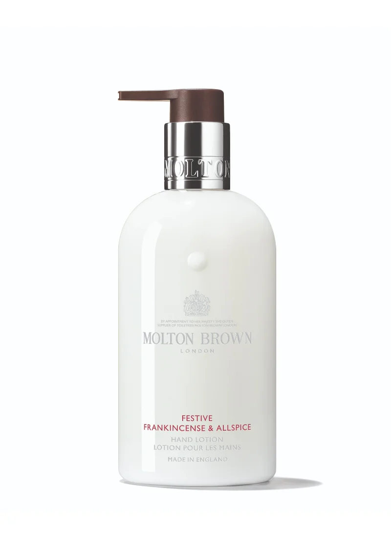 MOLTON BROWN FESTIVE FRANKINSCENSE & ALL SPICE HAND LOTION 300ML