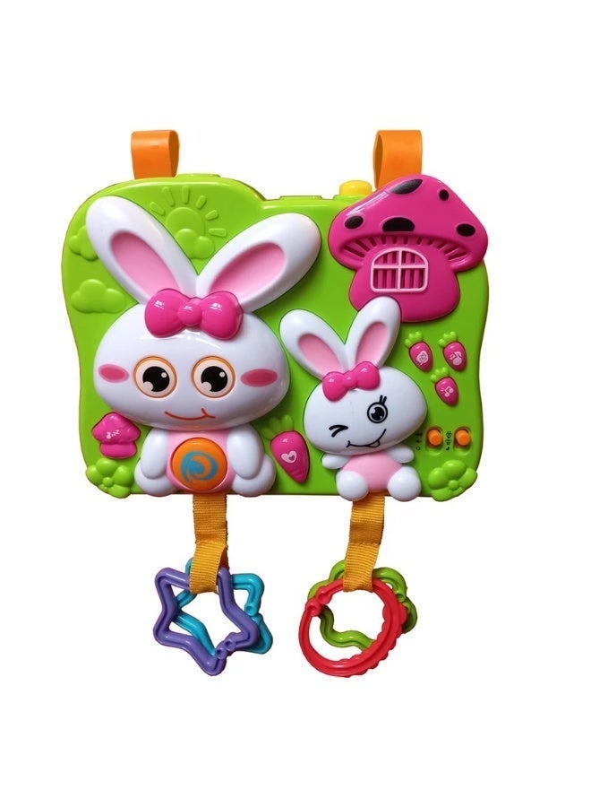 The Toys Home Rabbit 2in1 Projection Toy Musical Learning Toy with Lights, Lullaby & Nature Sounds, Ages 3+ Months - Image 2