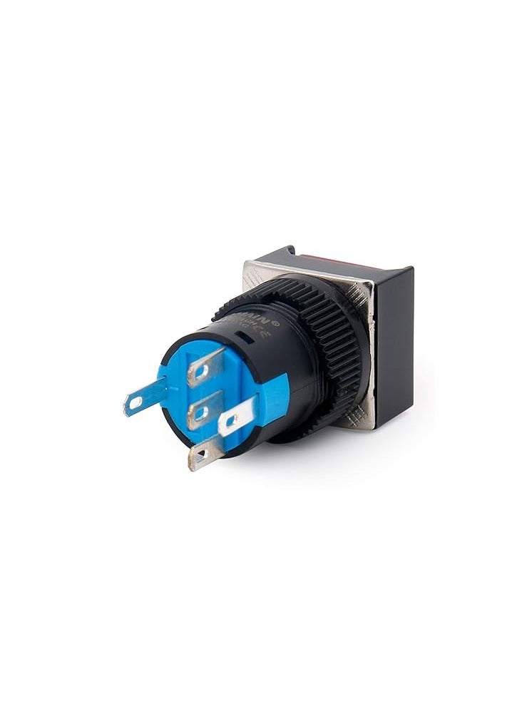 KNP KNP CB16AJ-11Z is a yellow On-Off square switch designed for efficient control in various electrical applications Its bright color ensures visibility making it easy to locate and operate even in low light conditions.  - Image 2