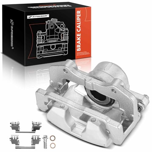A-Premium Disc Brake Caliper Assembly with Bracket Compatible with Select Chrysler and Dodge Models - 300 2005-2011, Challenger 2009-2011, Charger 2006-2010, Magnum 2005-2008 - Front Left Driver Side - Image 1