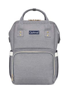 Optimal Mom and Baby Backpack, Grey  - Image 1