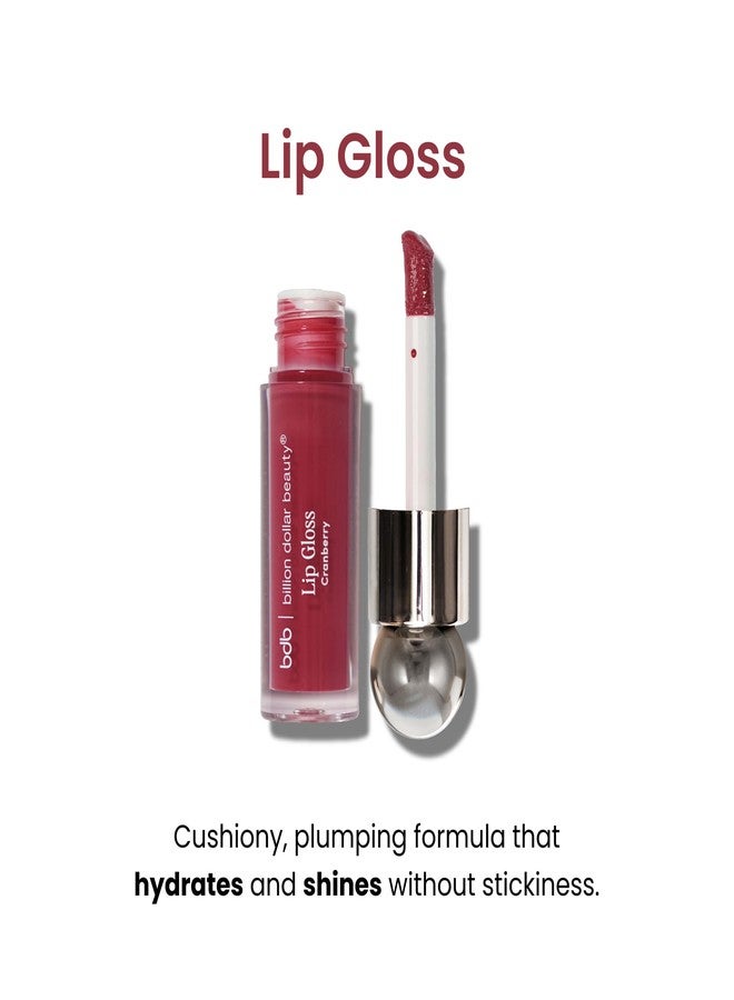 Billion Dollar Brows Billion Dollar Beauty Lip Liner & Lip Gloss Duo - Precise Defining Lip Pencil and Moisturizing High-Shine Cushion Lip Gloss with Vitamin E, Jojoba Oil & Hyaluronic Acid, Non-Sticky Long-Wear Set - Image 4