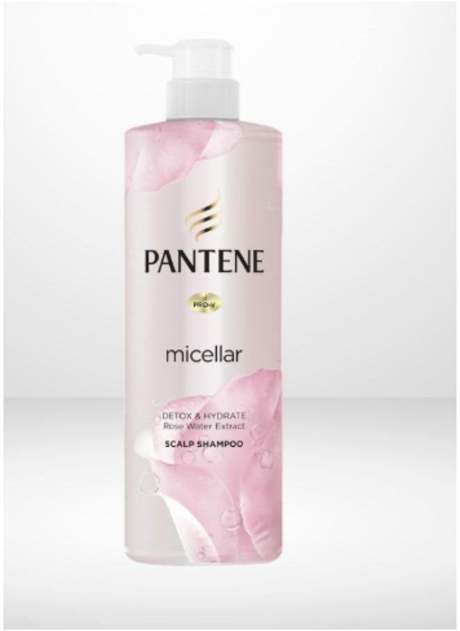 Pantene - Pantene Micellar Rose Water Extract Shampoo 530ml. - Image 1