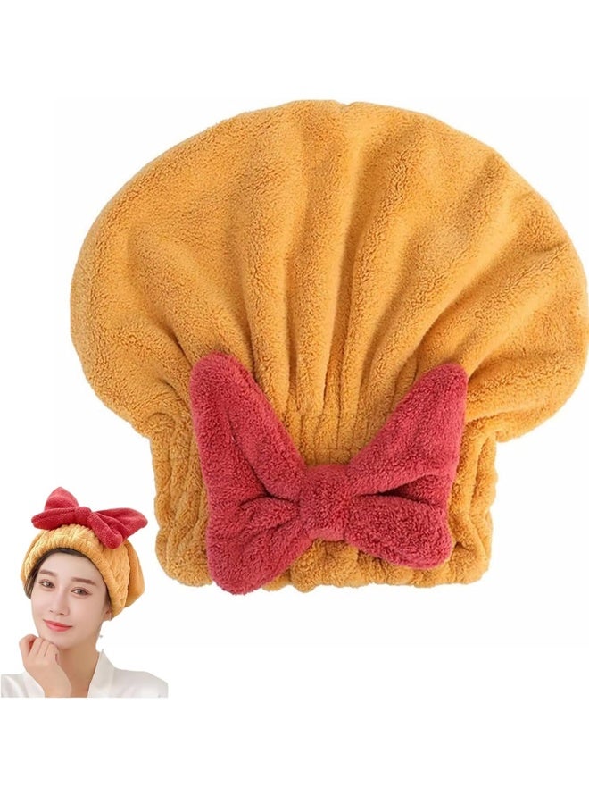 هومستر 2 جهاز كمبيوتر شخصي قوس ربطة الشعر منشفة,ميكروفايبر الشعر منشفة لف للنساء,تلفيف منشفة الشعر الملفوف,رأس مناشف لف للبنات,لف الشعر لتجفيف الشعر - Image 2