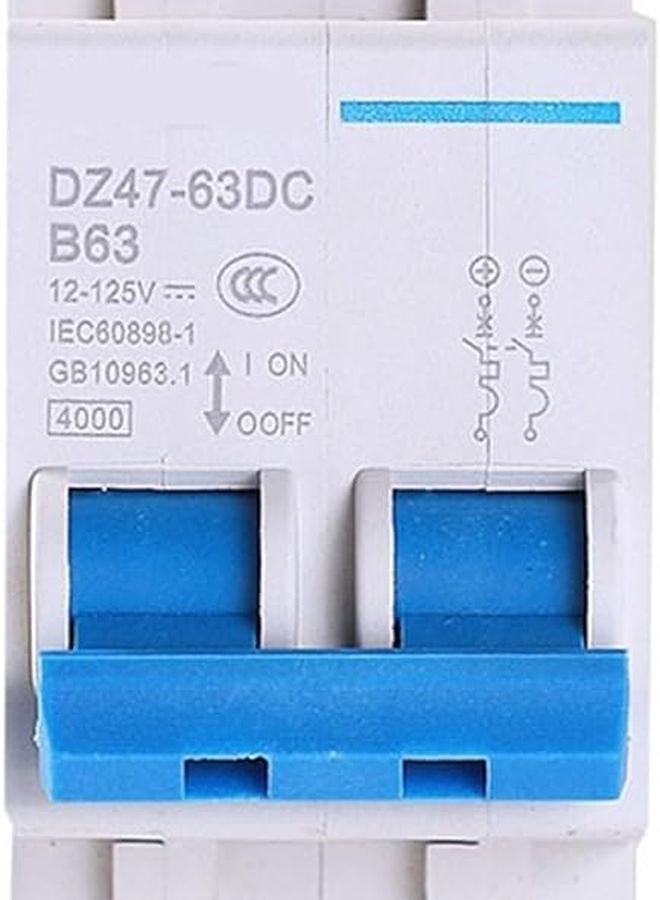 KL4 3b Size 100A DC Circuit Breaker Protection Switch 12v 125v Photovoltaic Battery Protector - Image 1