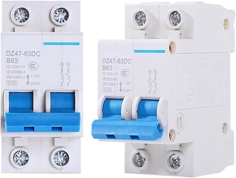 KL4 3b Size 100A DC Circuit Breaker Protection Switch 12v 125v Photovoltaic Battery Protector - Image 4