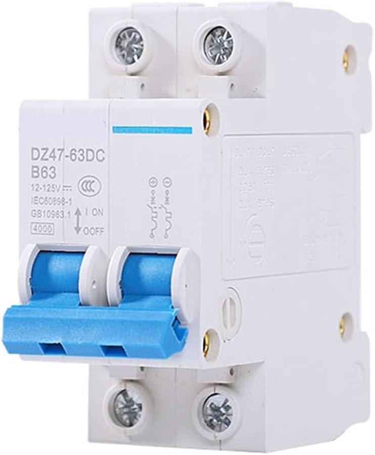 KL4 3b Size 100A DC Circuit Breaker Protection Switch 12v 125v Photovoltaic Battery Protector - Image 3