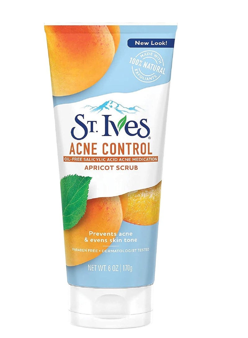 Acne Control Face Scrub Apricot 170 Gm