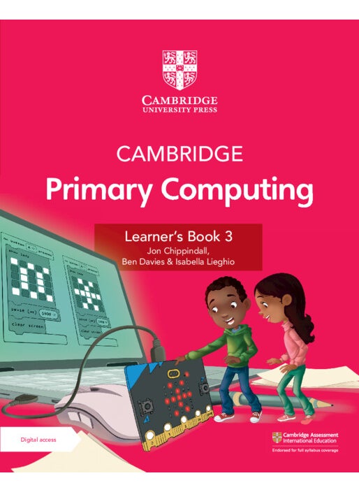 Cambridge Primary Computing Learner's Book 3 with Digital Access (1 Year)  - Image 1