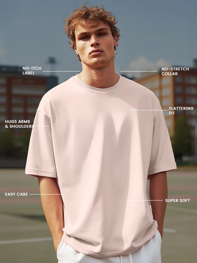 NOBERO Graphic Print Oversized T-Shirt for Men - Image 3
