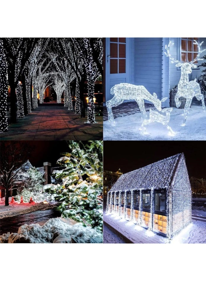 مودي 40 Meter LED string light 15W 360LEDs White color waterproof decorative lighting for outdoor garden patio party atmosphere - Image 2