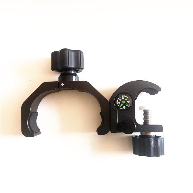 Gps/Rtk Universal Portable Adjustable Handbook Bracket Bracket Handbook Clip Carbon Fiber Mid-Pole Handbook Clip(Zhonghaida bracket set TC-2 + TC-8-3E) - Image 1