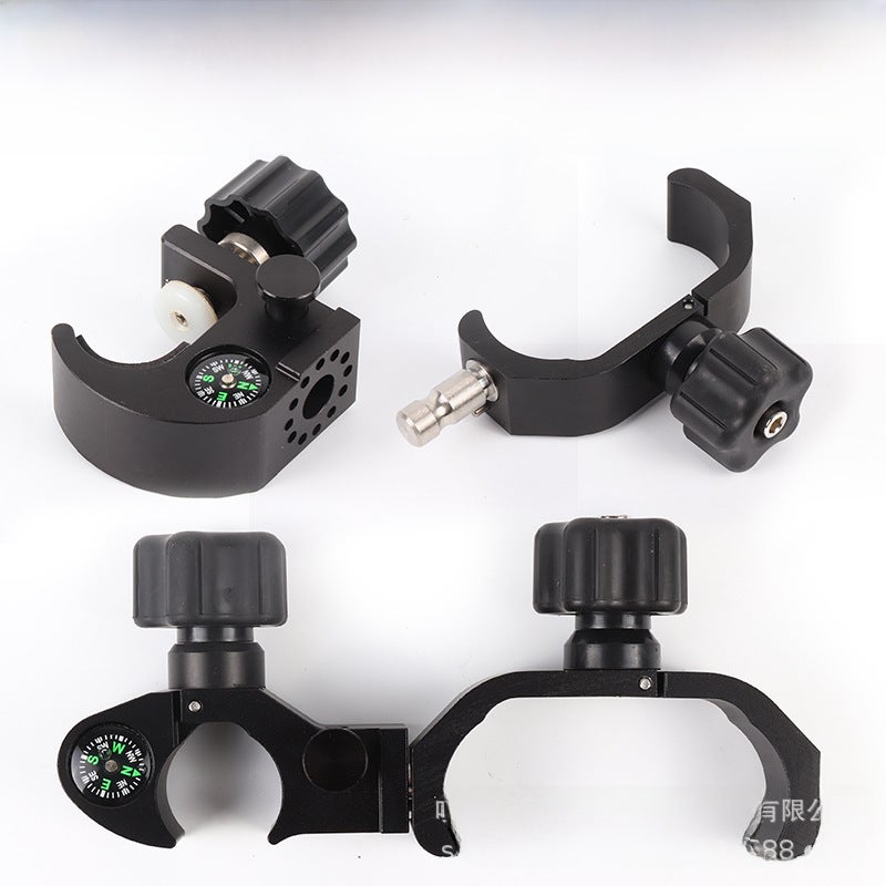 Gps/Rtk Universal Portable Adjustable Handbook Bracket Bracket Handbook Clip Carbon Fiber Mid-Pole Handbook Clip(Zhonghaida bracket set TC-2 + TC-8-3E) - Image 4